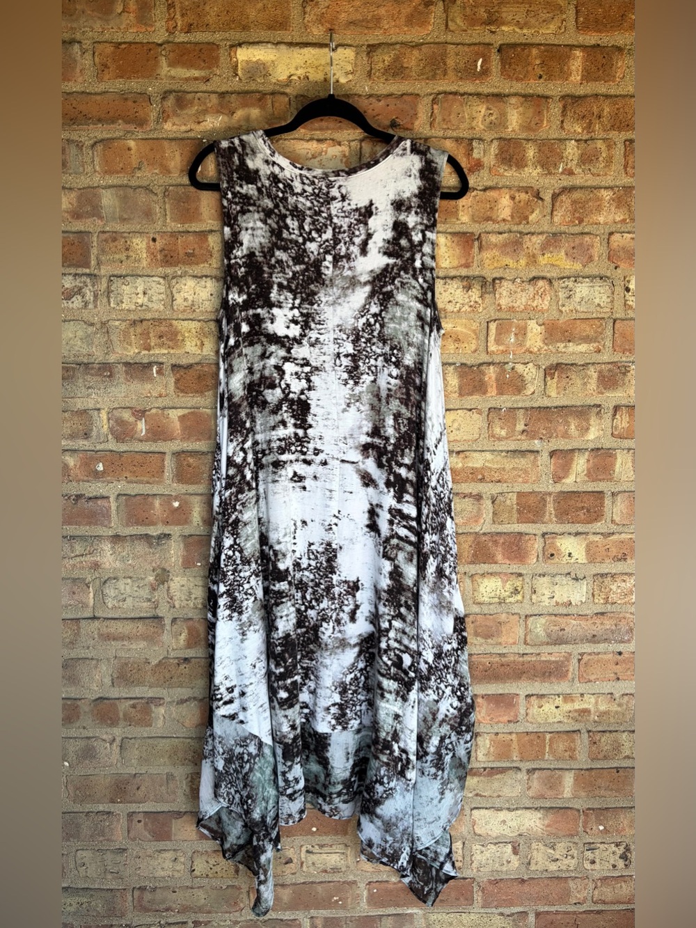 Simply Vera Vera Wang Tie Dye Maxi Sleeveless Dress - Picture 6 of 11